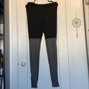 Two toned athletic leggings